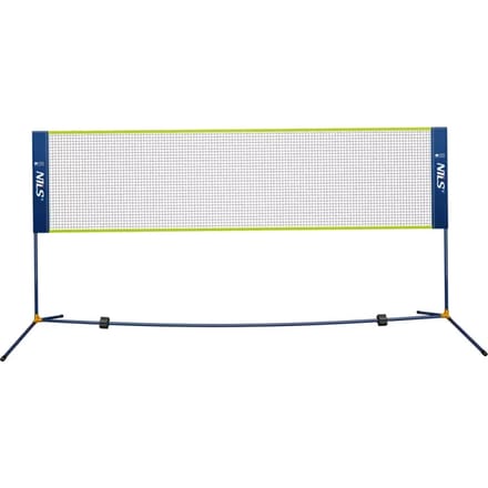 Nils NN305 - Badmintonnet - 305cm - Inclusief Tas