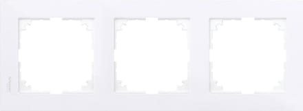 Schneider Electric M-Plan - Afdekraam - 3-voudig - Polarwit
