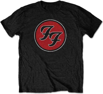 Foo Fighters - FF Logo Heren T-shirt - L - Zwart