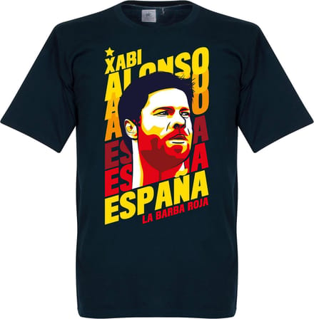 Xabi Alonso Portrait T-Shirt - XXL