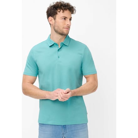 Brax Heren Poloshirt  Style PEPE mint, lichtgroen, maat M