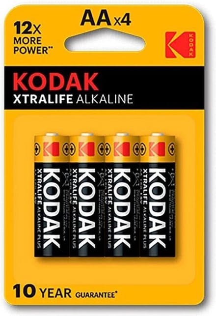 Kodak Xtralife - AA Alkaline batterijen - 4 stuks