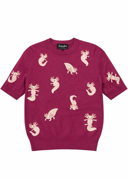 Succubus Clothing Axolotl Truitje Fuchsia