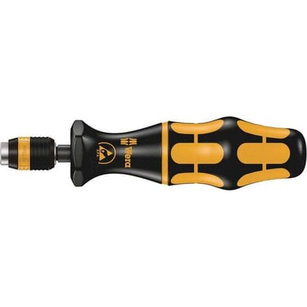 Wera - 7460 ESD Kraftform - draaimomentschroevendraaier - rapidaptor wisselhouder - 0.3-1.2nm - 155mm