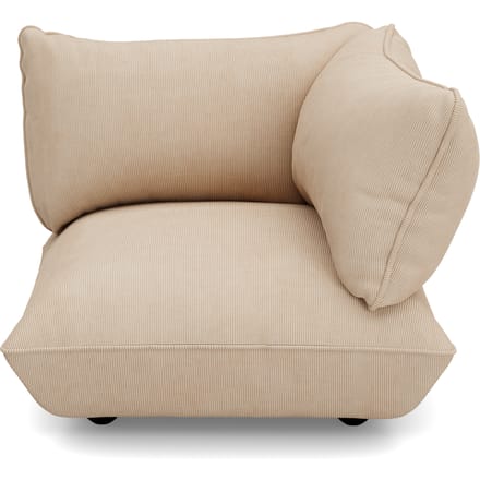 fatboy Sumo hoekbank rechts Koord Gerecycled - beige