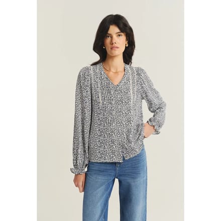 Damesblouse met lange mouwen Greenpoint Regular February