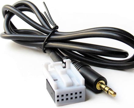 12 Pin Aux kabel Geschikt Voor Vw Rns 510
