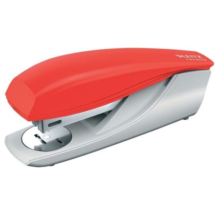 Leitz NeXXt Recycle Nietmachine - Niet tot 30 Vel - 94% Gerecycled Post-consumer Plastic - Rood