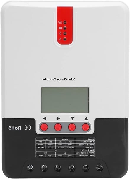 Zonne-laadregelaar - MPPT Controller - Energie Beheer - Multi Peak Tracking - 30A - Aluminium