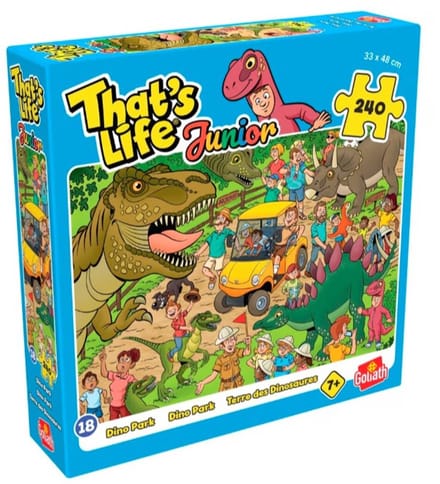 Goliath Puzzel That's Life Junior 18 Dinopark