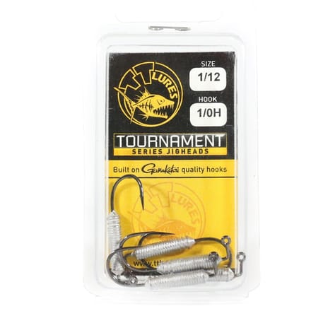 Tackle Tactics TT HWS verborgen gewichtssysteem 1/12 oz 1/0 H 5/verpakking (0105)