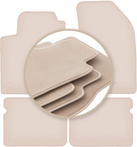 PREMIUM beige matten voor: Fiat Bravo II hatchback 2007-2012