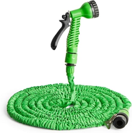 Lichtgewicht Tuinslang - Flexibele Waterslang - Tuin Besproeien - Zelfuitbreidend Ontwerp - 60 Meter - Groen