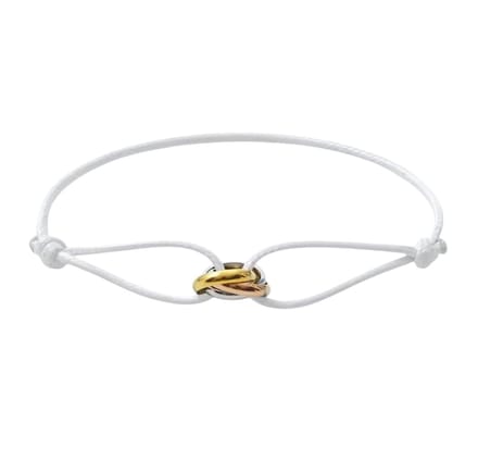 Trinity Armband Wit - Elegante Armband - Luxe Armband -