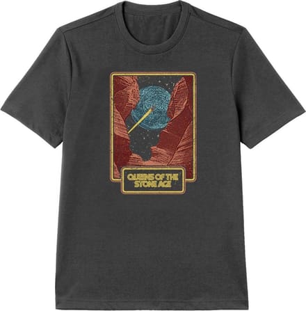 Queens Of The Stone Age - Canyon Heren T-shirt - 2XL - Zwart
