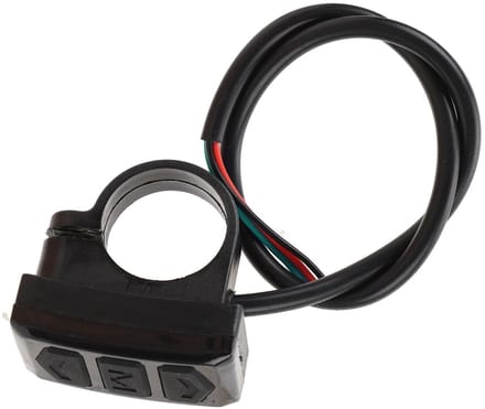 Allecto - Ergonomische Elektrische Fietsschakelaar - Non-Slip Grip