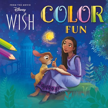 Deltas Disney Color Fun Wish Coloring Book