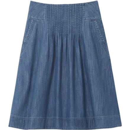 White Stuff Charlotte Denim Midi Skirt Mid Denim Größe: 24 REGULAR | Jeansröcke Outlet | Damen | Blau