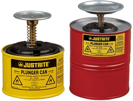 JUSTRITE Plunjerkan Metaal - GEEL 1 liter