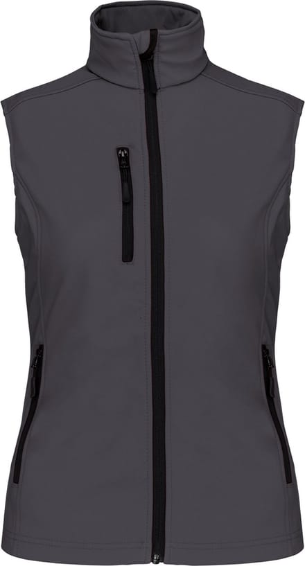 Kariban Dames softshell bodywarmer K404 - Titanium - S