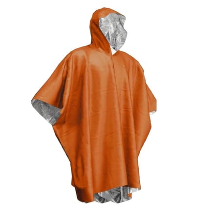 Livé® Thermische Nooddeken – Winddichte Regencape voor Outdoor