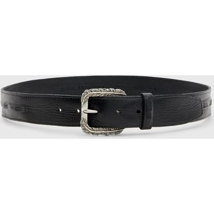John Varvatos 36mm - Perry Feathered W/ Chain Lead Größe: W30 | Gürtel Outlet | Herren