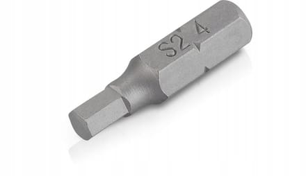 Kreator Inbus Bit 4mm x 25mm HEX 1/4" - 2 Stuks