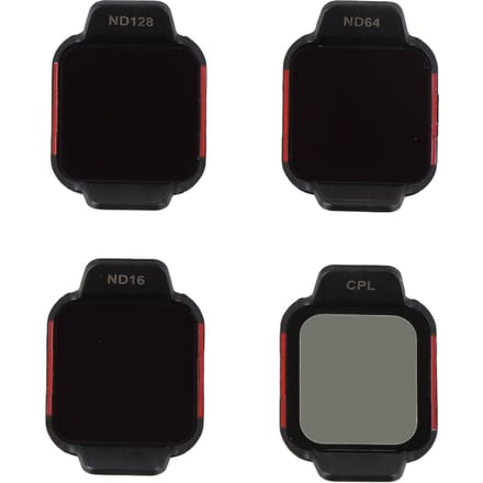 Drone Filters Set HD Krasbestendig Gecoat CPL ND16 ND64 ND128 Filter voor Flip Drone black