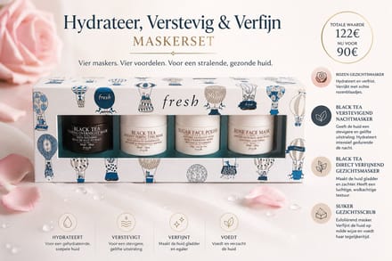 Fresh - HYDRATE, FIRM & REFINE MASK SET - 4 x 30ml