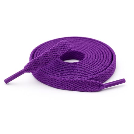 Veters Cirotti | Paars | 120cm | 8mm | Schoenaccessoires - Schoenveters