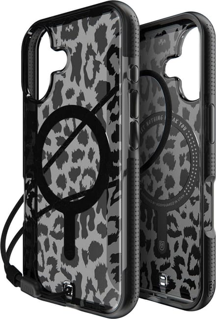 BodyGuardz Ace Pro MagSafe Backcover voor de iPhone 16 - Zwart