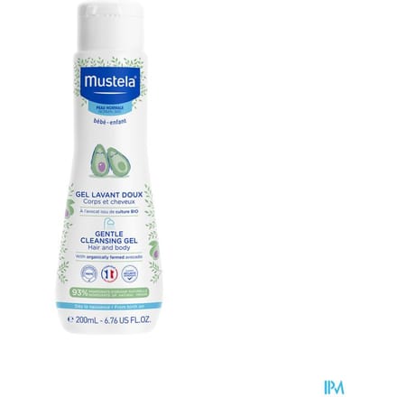 Mustela - Douchegel Bébé Mustela - Unisex - 200 ml