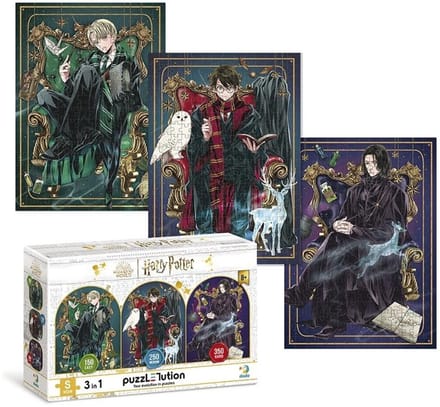 Harry Potter 3-in-1 puzzelset (150, 250, 350 stukjes)