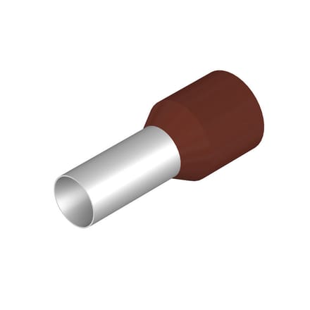 Weidmüller 0317000000 Adereindhulzen 25 mm² Deels geïsoleerd Bruin 50 stuk(s)