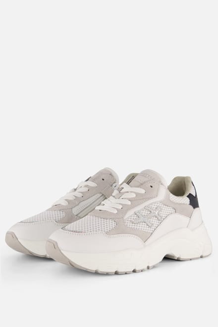 HIP Sneakers wit Leer - Dames - Maat 36