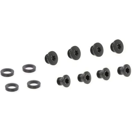 Kit 8 schroeven + 4 afstandhouders trapas Campagnolo Chorus