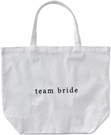 Ginger Ray - Witte tas team bride