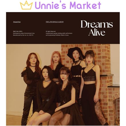 DreamNote [Dreams Alive] 4e Single Album 1EA