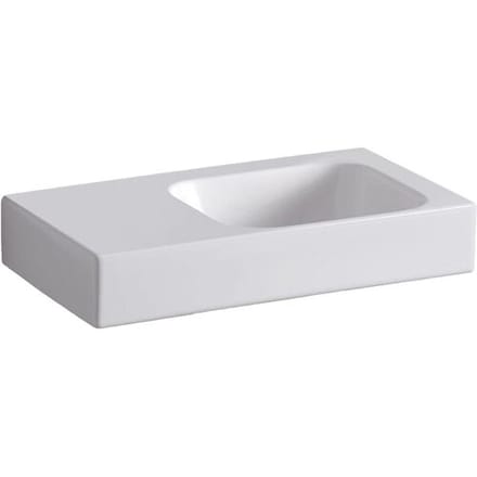 Geberit iCon hand wash basin 53 cm with shelf left 124153000
