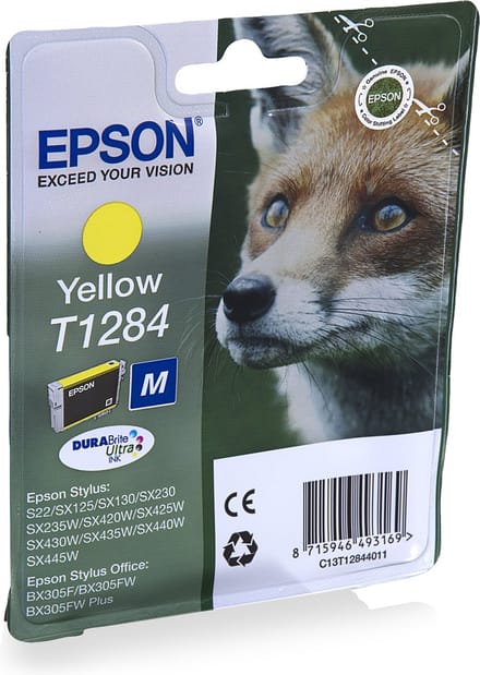 Epson T1284 - Inktcartridge / Geel