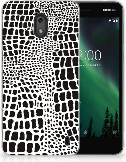 Nokia 2 TPU Hoesje Slangenprint