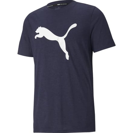 PUMA TRAIN FAV HEATHER CAT SS TEE Sportshirt Mannen - Maat S