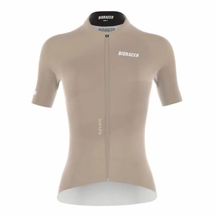 Bioracer Epic Elevate Korte Mouw Wielertrui Beige L Man