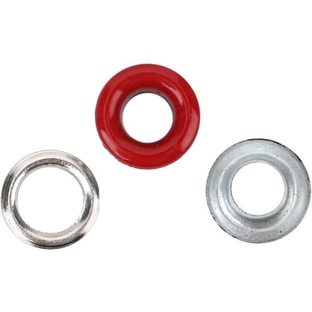 400 Sets Œillets Métalliques 3MM Œillets Sac Chaussure Cuir Artisanat Scrapbooking Œillets Colorés red