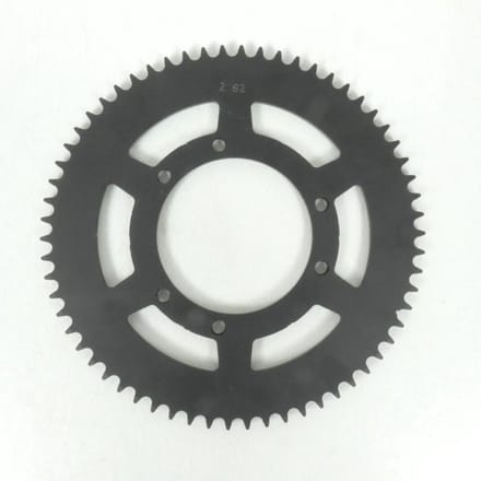 Couronne de transmission pour moto Gilera 50 GSM 2002-05 62dts pas 420 Ø105mm