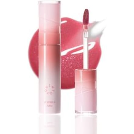 INTO YOU - Aqua Burst Lip Glaze 2.0 - 6 Colors #AB04 Crushed Diamond Berry - 3g