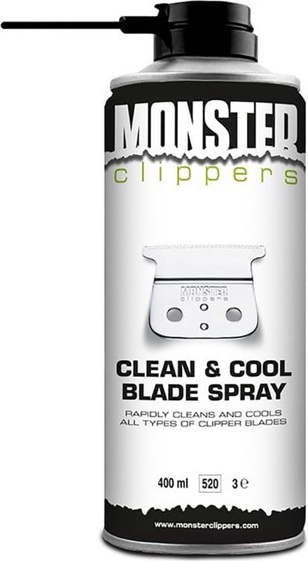 Monster Clippers - Clean & Cool Blade Spray - 400 ml