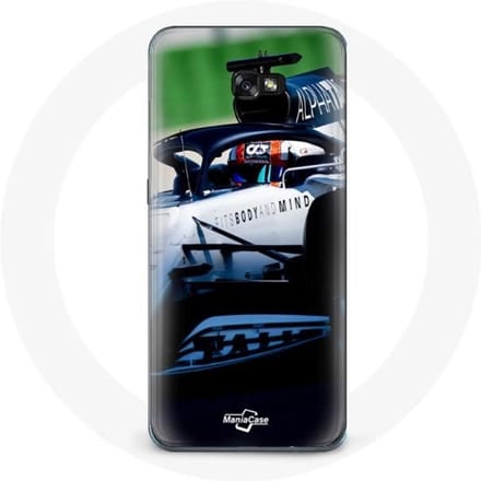 Hoesje voor Samsung Galaxy A5 Formule 1 Pierre Gasly F1 Driver Wit