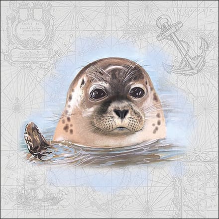 Ambiente - Lunch servetten - Seal