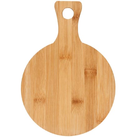 Snijplank Creativ Company rond Ø 17cm, lengte 24cm bamboe